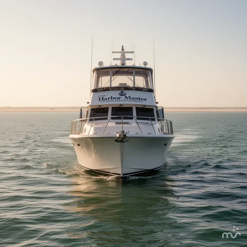 Slide: The Image of Harbor Master Coastal Pilot House Motoryacht 1990 - 3