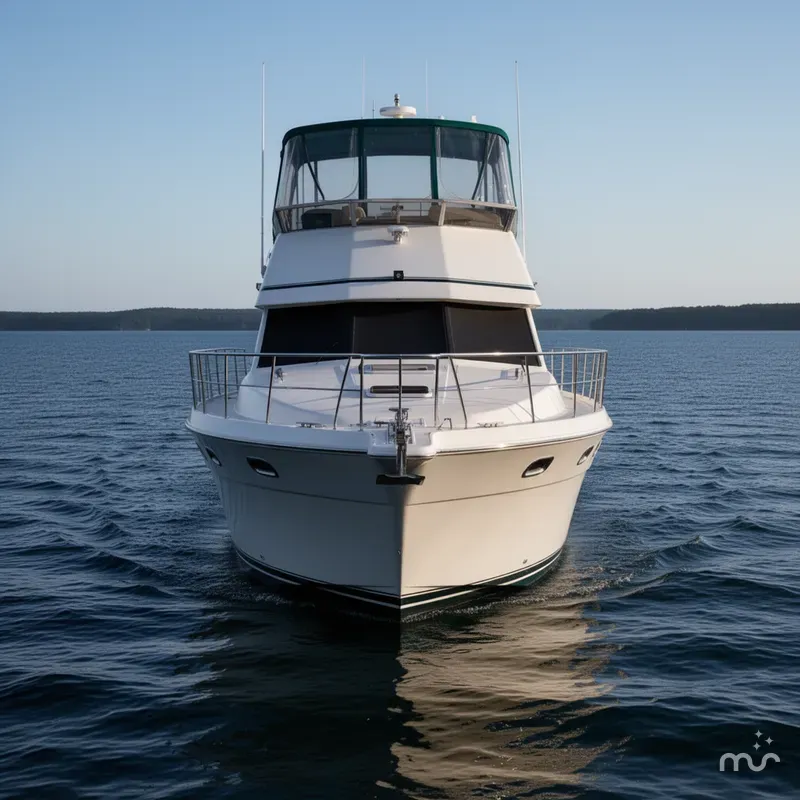 Slide: The Image of Carver 325 Aft Cockpit Motoryacht 1995 - 2
