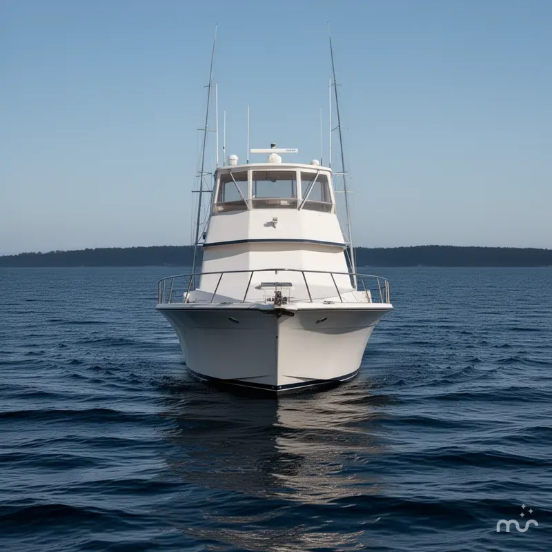 Slide: The Image of Henriques 44 Sportfisherman 1985 - 2