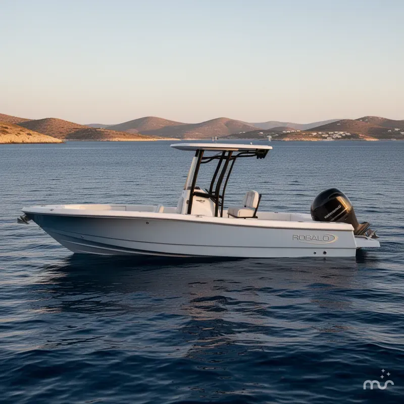 Slide: The Image of Robalo 246 Cayman 2026 - 2