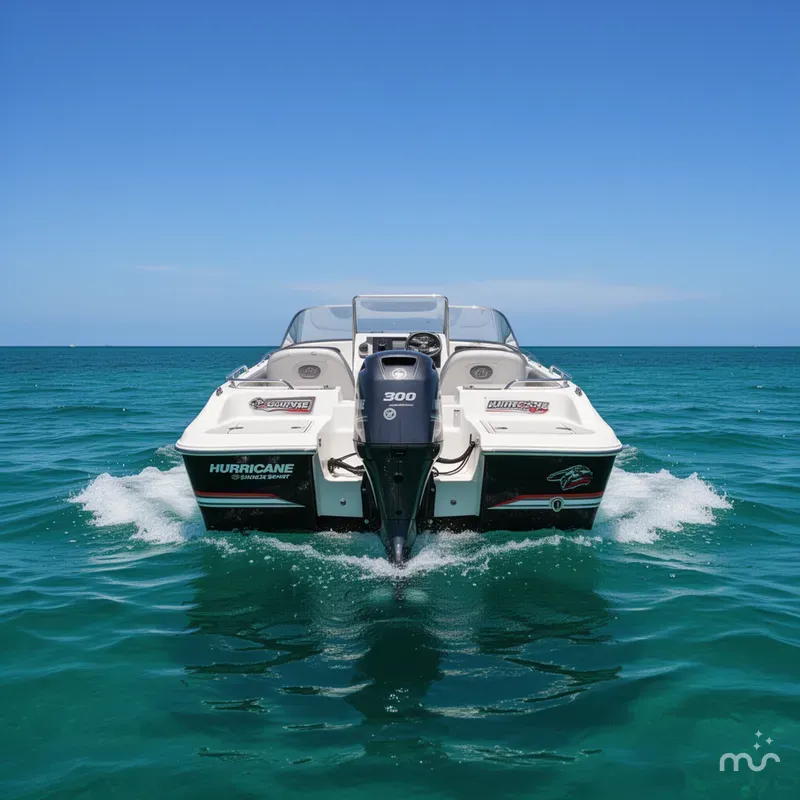 Slide: The Image of Hurricane SunDeck Sport 188 OB 2017 - 2