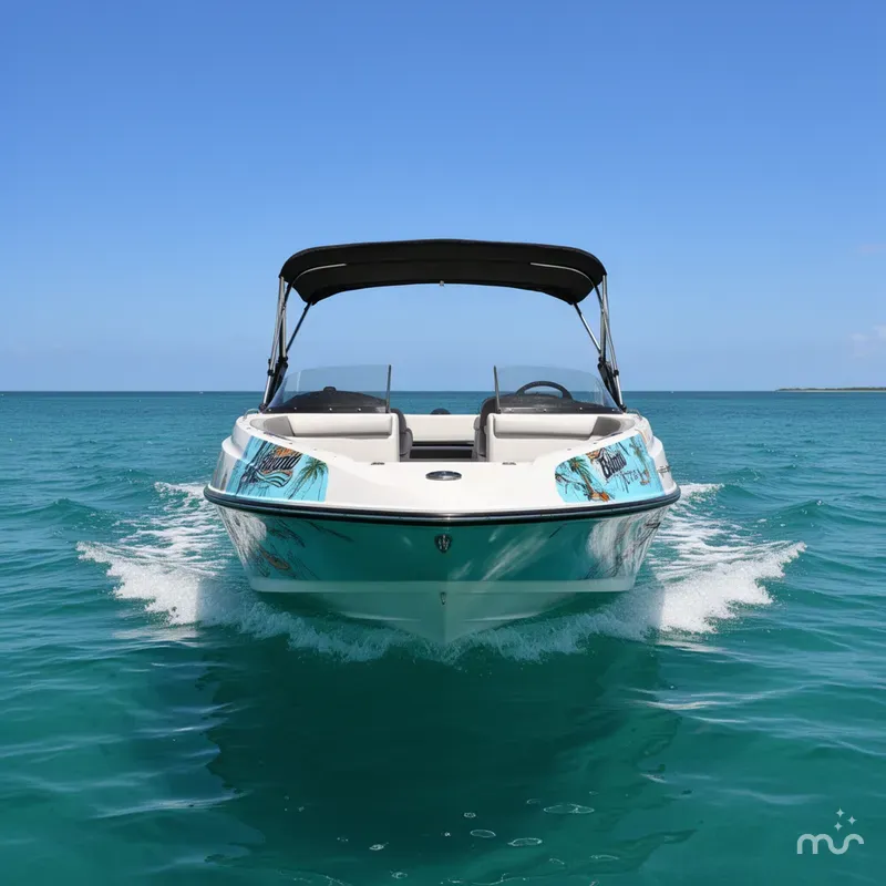 Slide: The Image of Bayliner 190 Deck Boat 2018 - 3