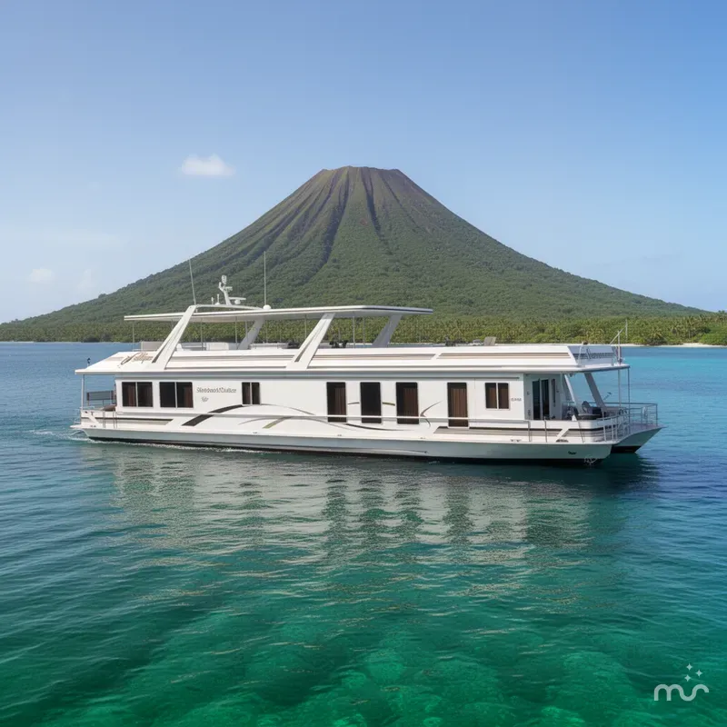 Slide: The Image of Stardust Cruisers Houseboat 2002 - 2