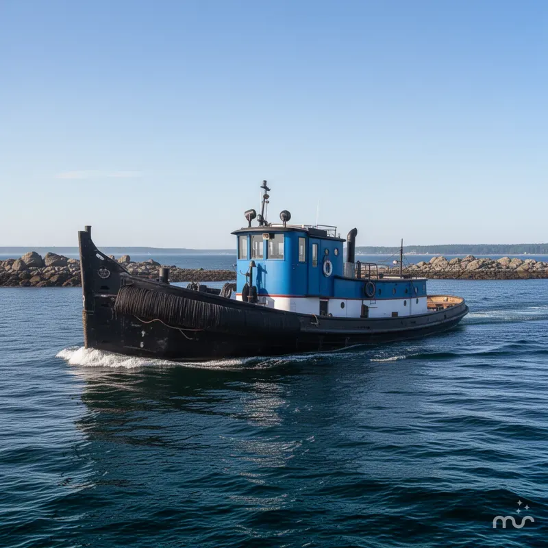 Slide: The Image of Johnson Brother Tug 64 1903 - 4