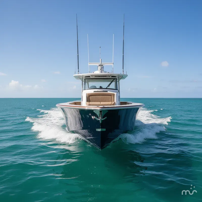 Slide: The Image of Valhalla Boatworks V-46 2025 - 1