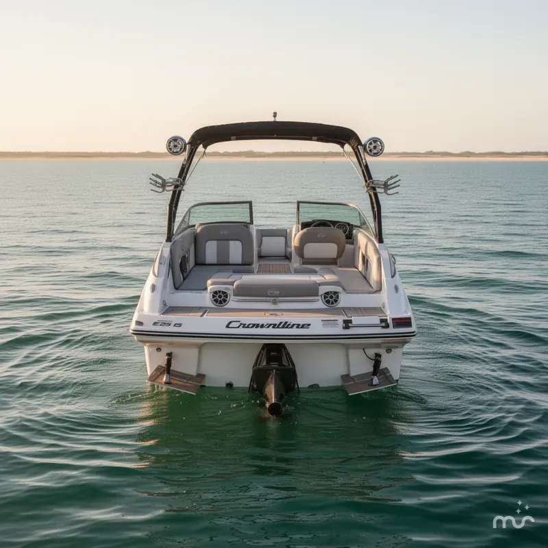 Slide: The Image of Crownline Boats E255 Surf 2023 - 2