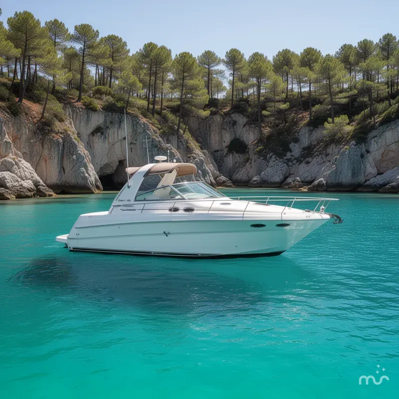 Slide: The Image of Sea Ray Sundancer 310 1999 - 2