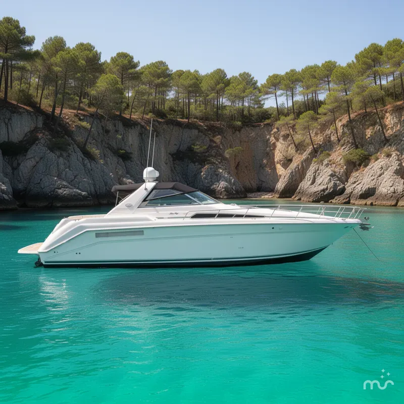 Slide: The Image of Sea Ray 500 Sundancer 1993 - 2