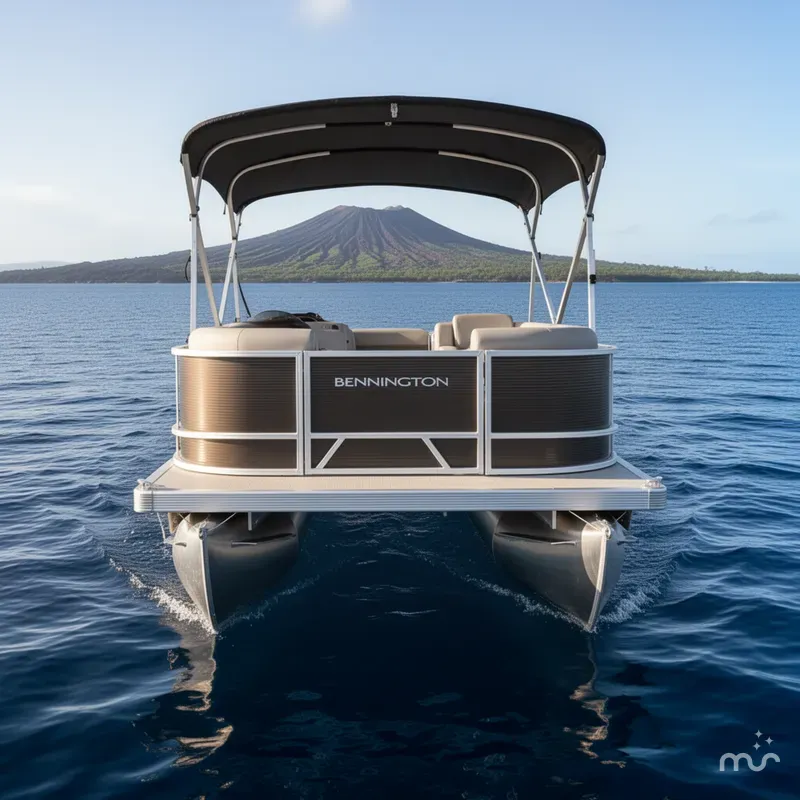 Slide: The Image of Bennington 188 SS Family Fish Pontoon (In Stock) 2025 - 1