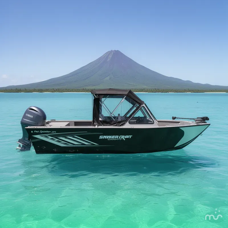 Slide: The Image of Smoker Craft Pro Sportsman 2072 dual console w/ Yamaha 150 (In stock!) 2026 - 2