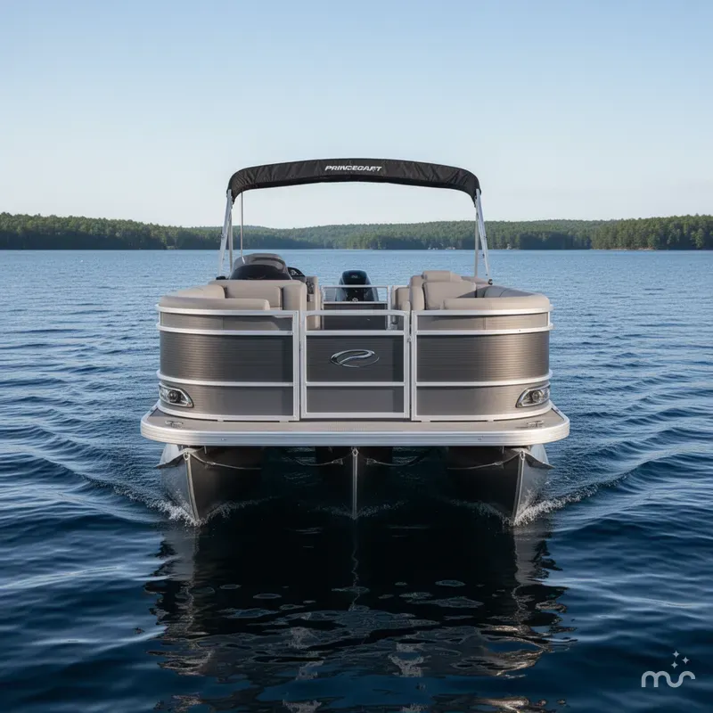 Slide: The Image of Princecraft Vectra 23 Cruise Tritoon Pontoon & Mercury 150HP 4 2023 - 1