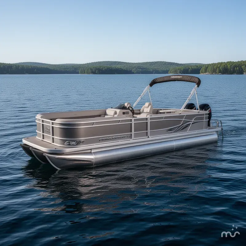 Slide: The Image of Princecraft Vectra 23 Cruise Tritoon Pontoon & Mercury 150HP 4 2023 - 2