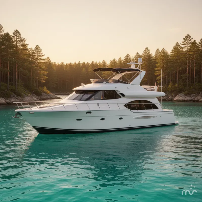 Slide: The Image of Meridian 580 Pilothouse 2007 - 2
