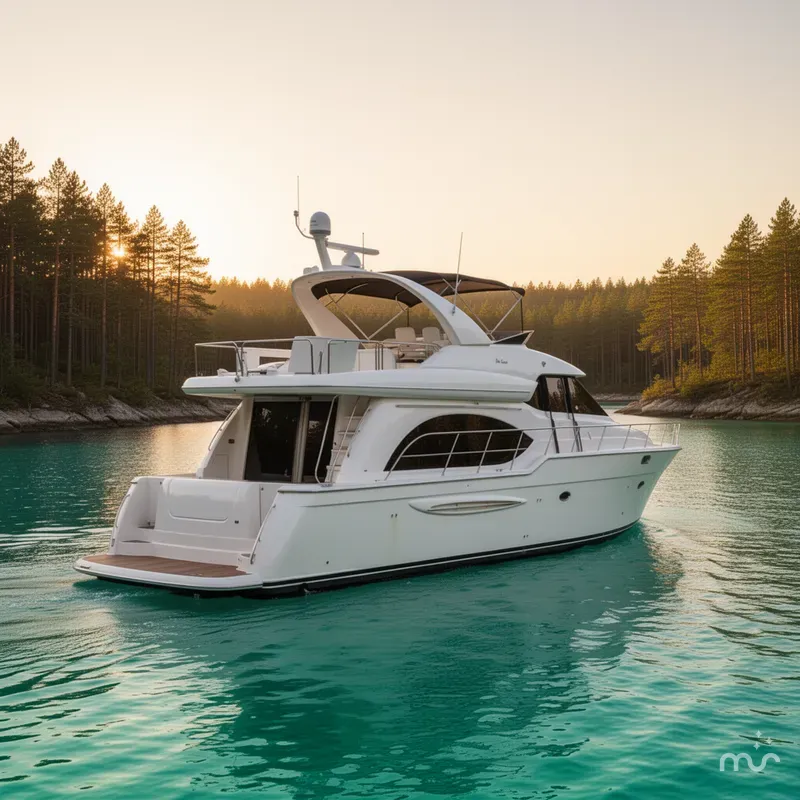 Slide: The Image of Meridian 580 Pilothouse 2007 - 3