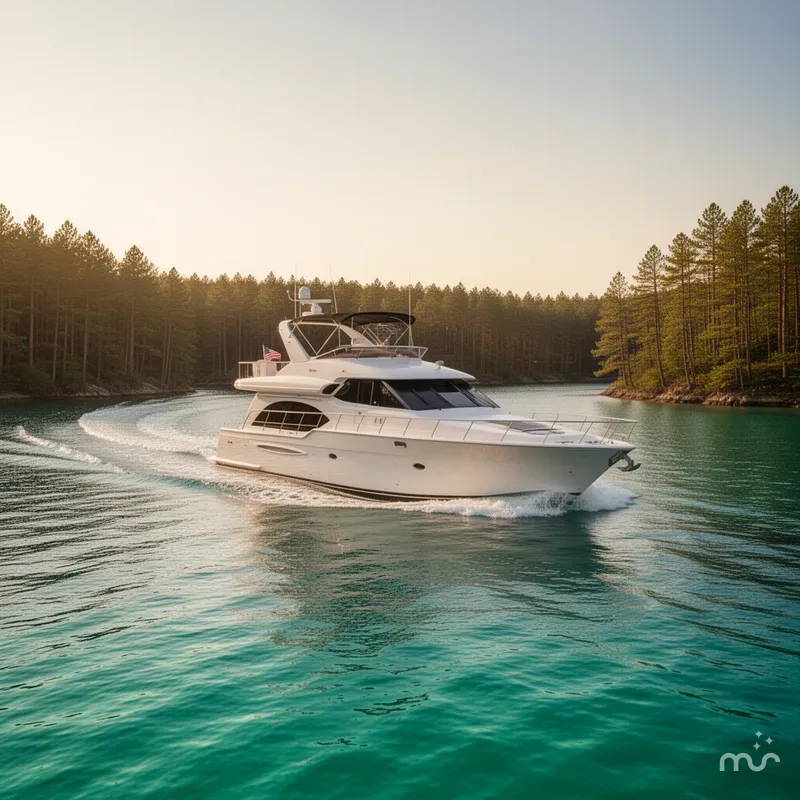 Slide: The Image of Meridian 580 Pilothouse 2007 - 4