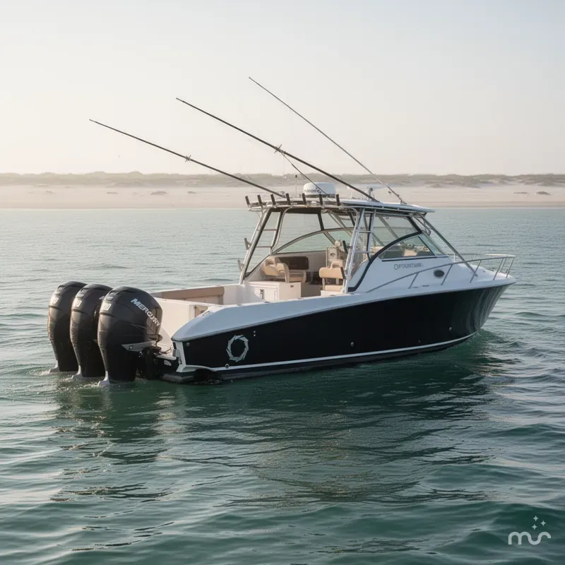 Slide: The Image of Fountain 38 Sportfish Cruiser OB 2007 - 0