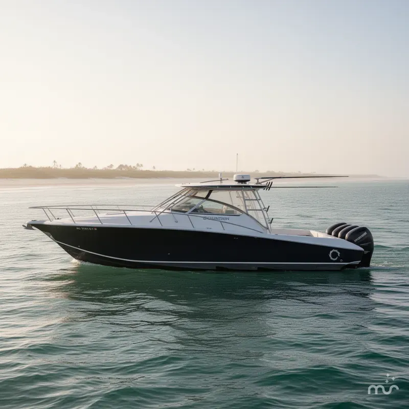 Slide: The Image of Fountain 38 Sportfish Cruiser OB 2007 - 1