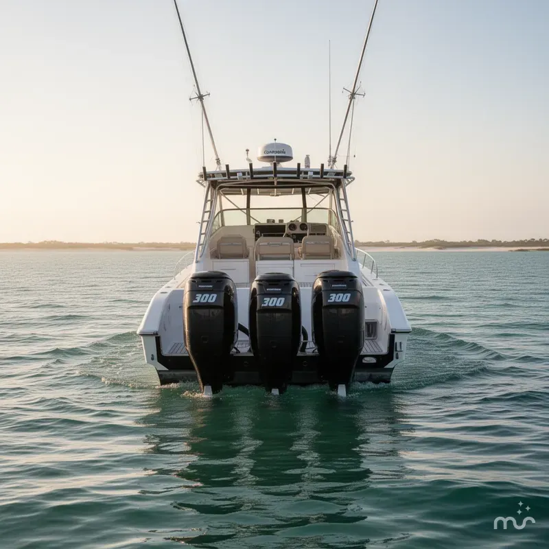 Slide: The Image of Fountain 38 Sportfish Cruiser OB 2007 - 2
