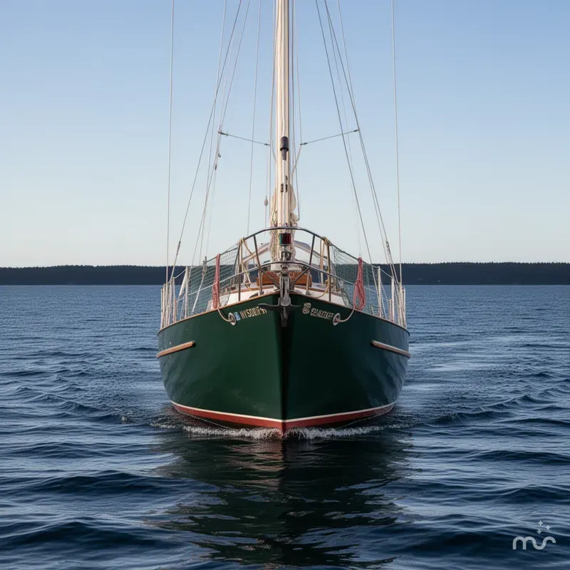 Slide: The Image of Pacific Seacraft Crealock 34 1986 - 3