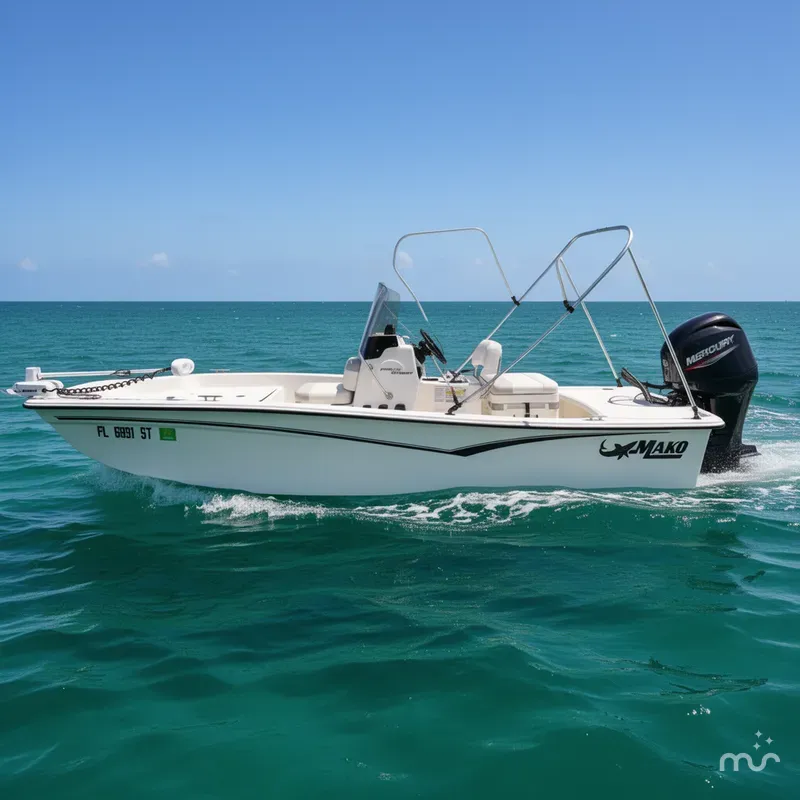 Slide: The Image of Mako Pro Skiff 15 CC 2021 - 2