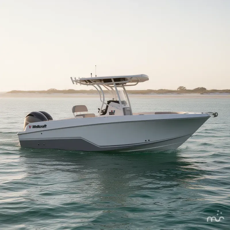 Slide: The Image of Wellcraft 222 Fisherman 2023 - 0