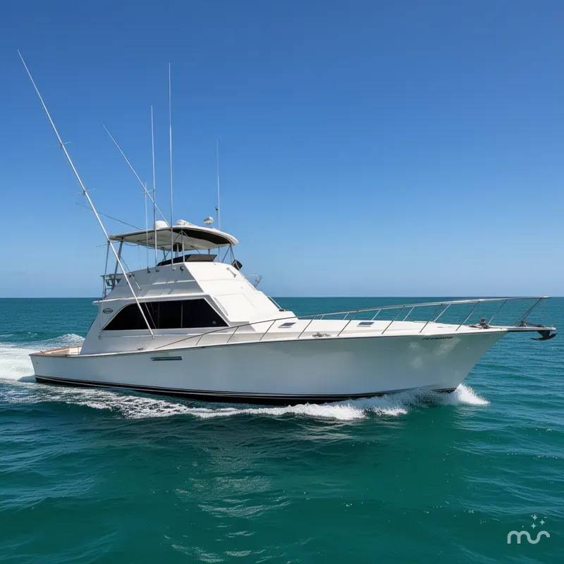 Slide: The Image of Ocean Yachts 55 Super Sport 1985 - 0