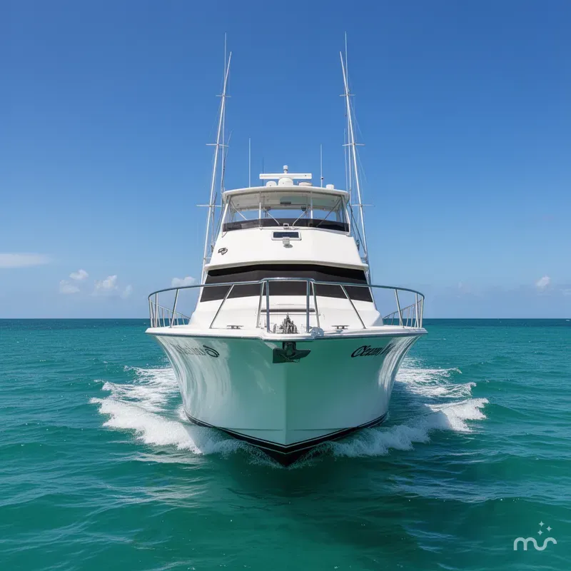 Slide: The Image of Ocean Yachts 55 Super Sport 1985 - 2