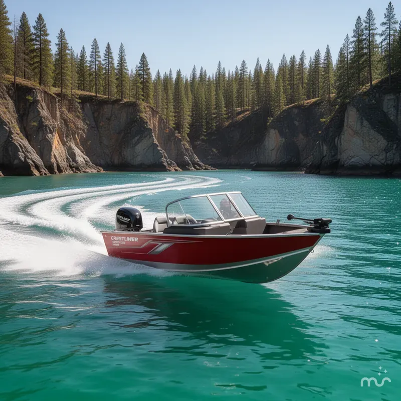 Slide: The Image of Crestliner 1650 Fish Hawk 2023 - 4