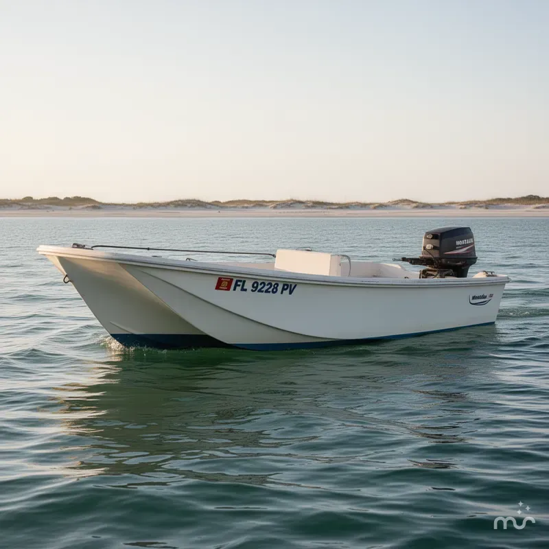 Slide: The Image of Boston Whaler 17 Montauk 1976 - 1