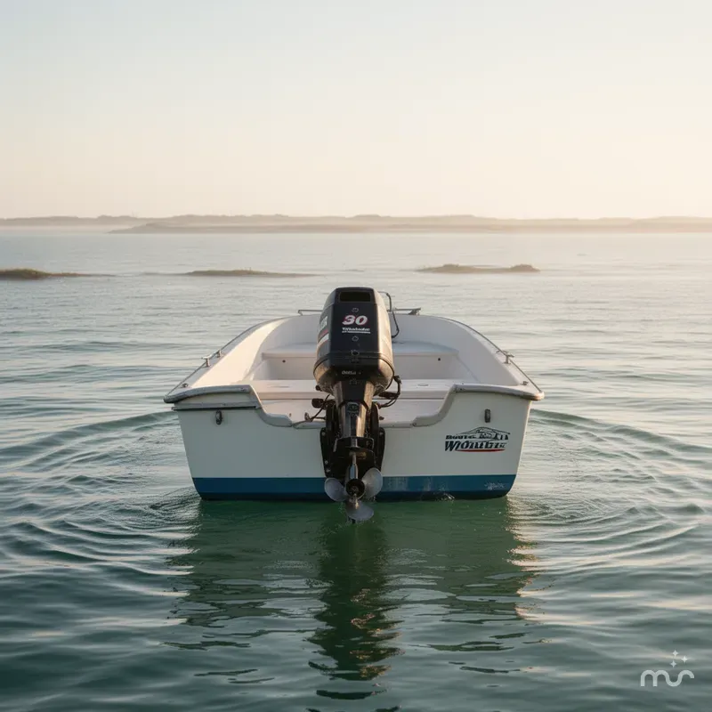 Slide: The Image of Boston Whaler 17 Montauk 1976 - 2