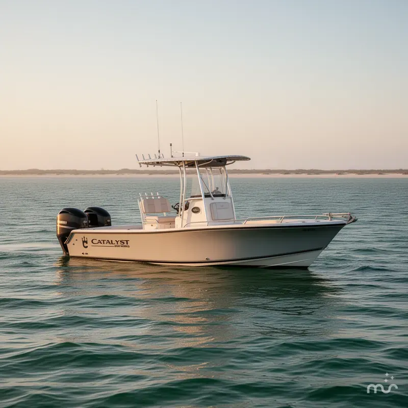 Slide: The Image of Catalyst Boat Works 2500 BAY 2022 - 0