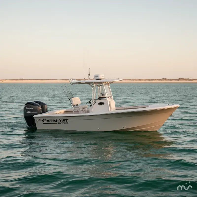 Slide: The Image of Catalyst Boat Works 2500 BAY 2022 - 1