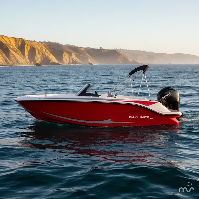Slide: The Image of Bayliner Element M17 w/ 90 HP Mercury 4 Stoke 2024 - 1