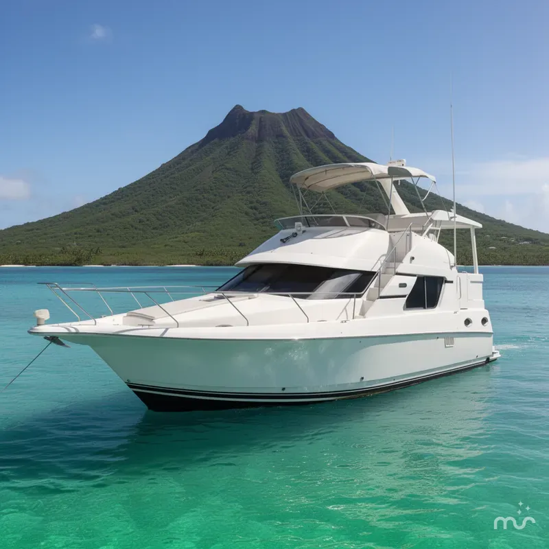Slide: The Image of Silverton 392 Motor Yacht 2000 - 2
