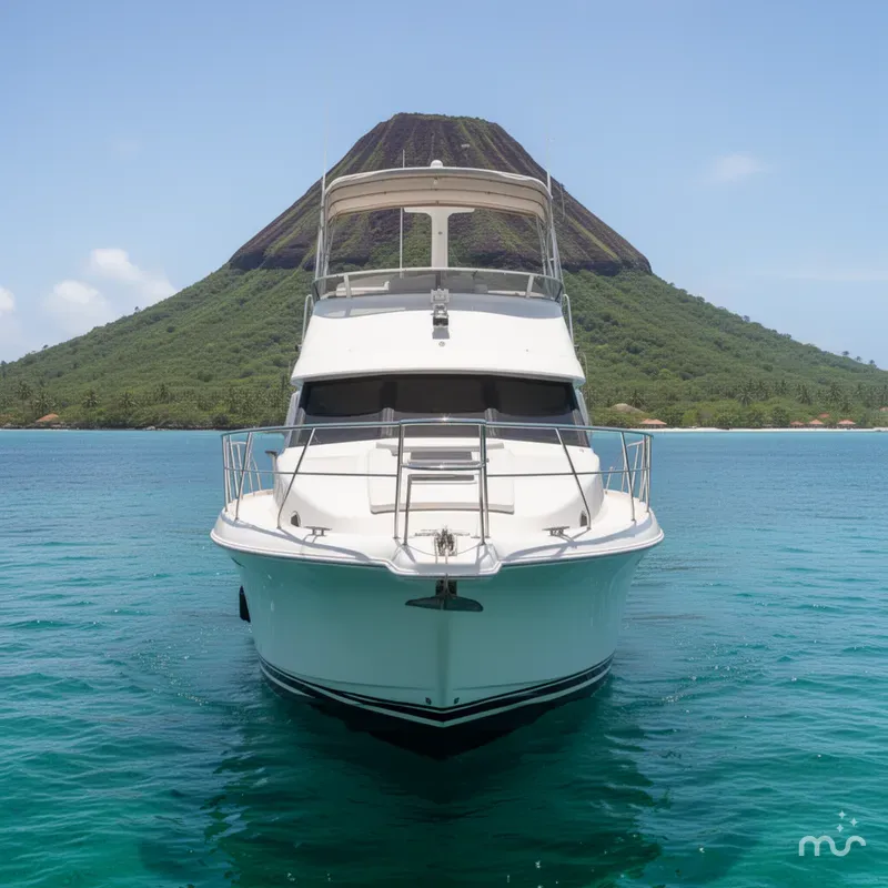 Slide: The Image of Silverton 392 Motor Yacht 2000 - 3