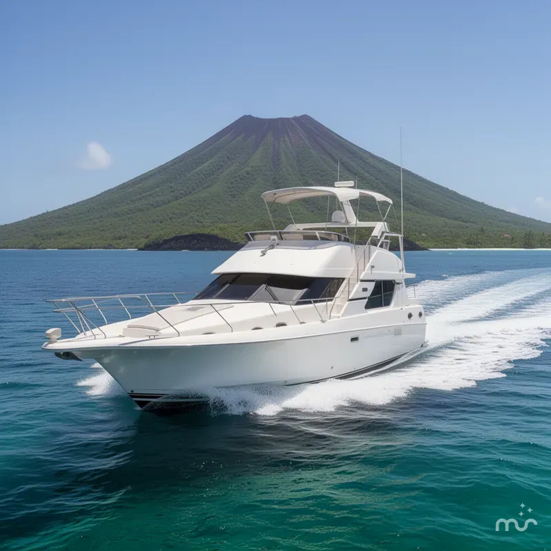 Slide: The Image of Silverton 392 Motor Yacht 2000 - 4
