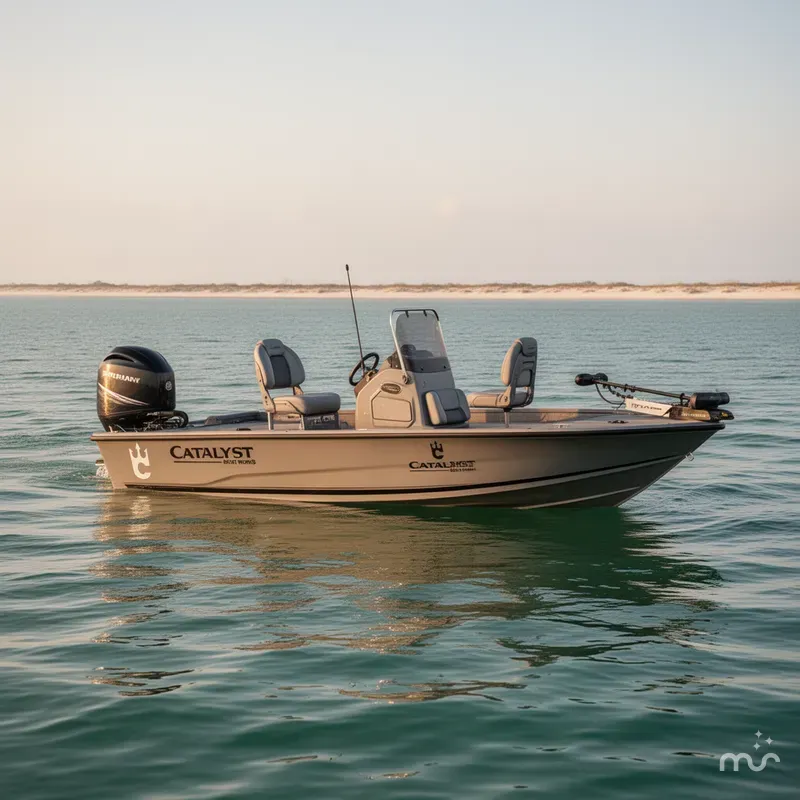 Slide: The Image of Catalyst Boat Works 2100 TALON 2023 - 2