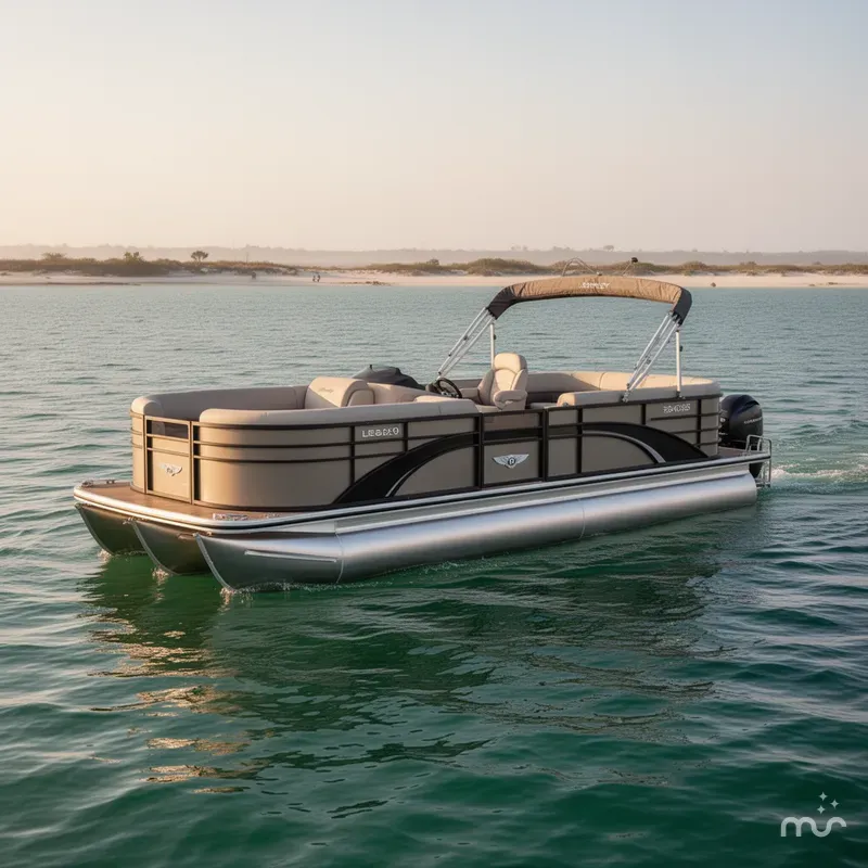 Slide: The Image of Bentley Pontoons LEGACY 220 CRUISE 2024 - 0