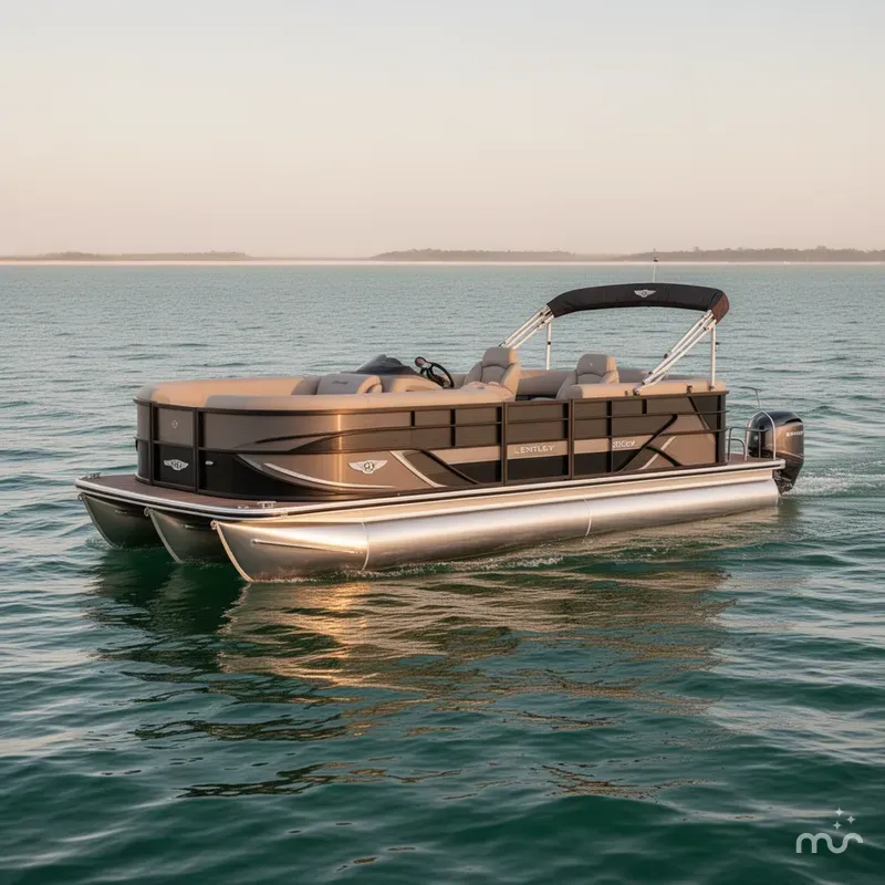 Slide: The Image of Bentley Pontoons LEGACY 220 CRUISE 2024 - 1