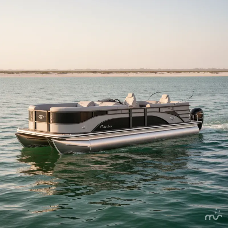 Slide: The Image of Bentley Pontoons Legacy 223 Navigator 2024 - 0