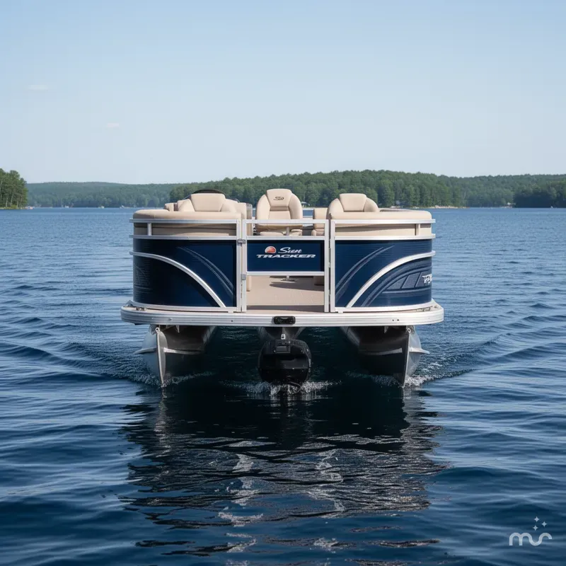 Slide: The Image of Sun Tracker Fishin' Barge 20 DLX 2024 - 0