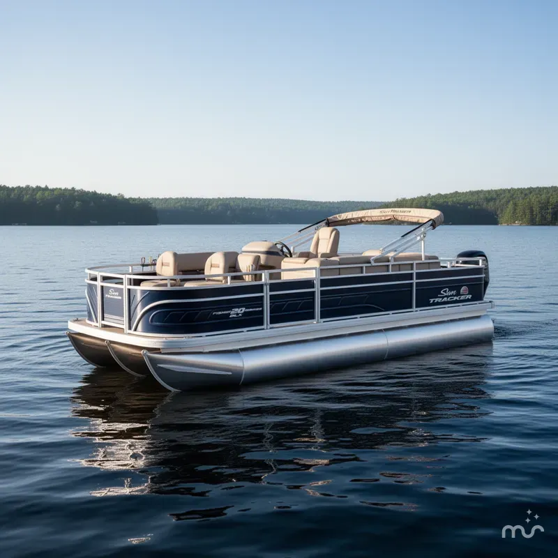 Slide: The Image of Sun Tracker Fishin' Barge 20 DLX 2024 - 3