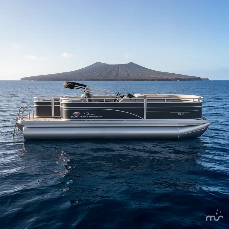 Slide: The Image of Sun Tracker Fishin' Barge 20 DLX 2024 - 2