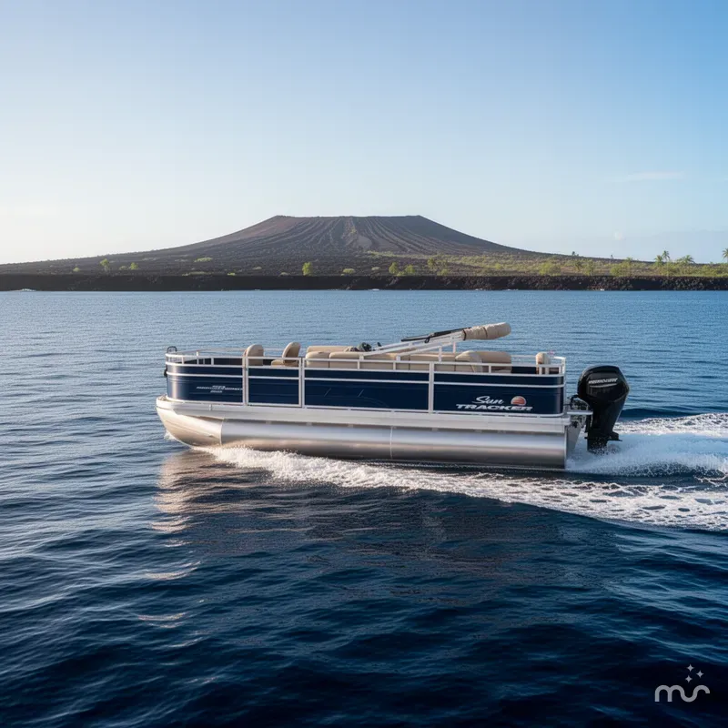 Slide: The Image of Sun Tracker Fishin' Barge 20 DLX 2024 - 4