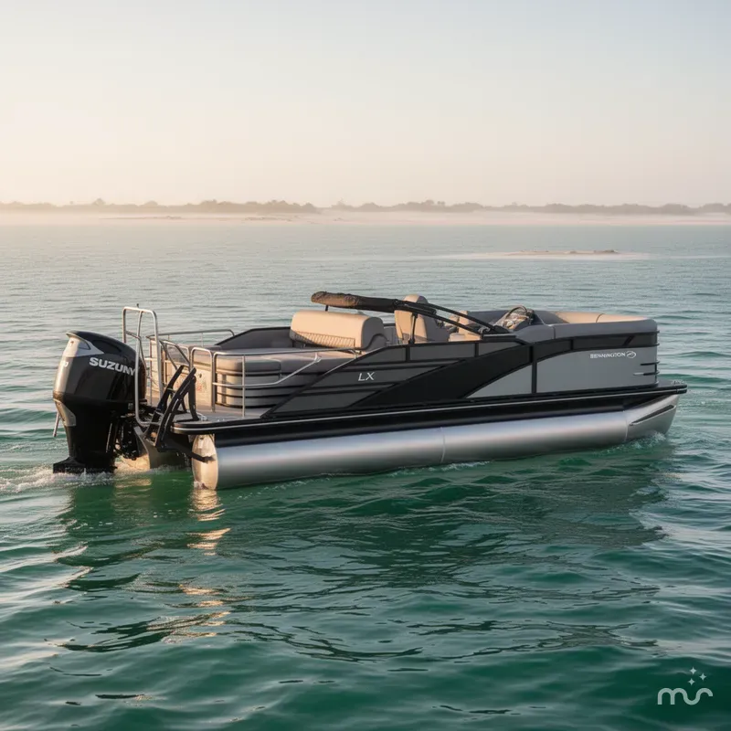 Slide: The Image of Bennington 24 LX Swingback Sport 2023 - 0