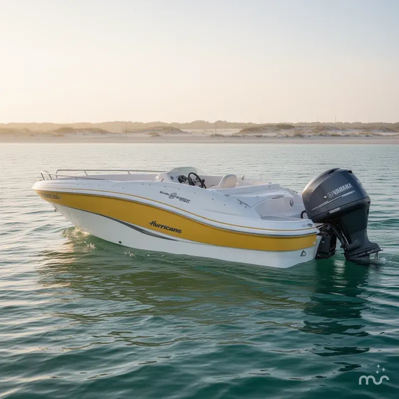 Slide: The Image of Hurricane SunDeck Sport SS 203 OB 2013 - 1