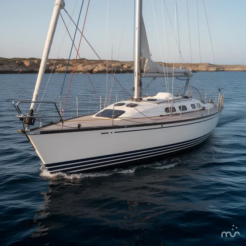 Slide: The Image of X-Yachts X-412 2000 - 2