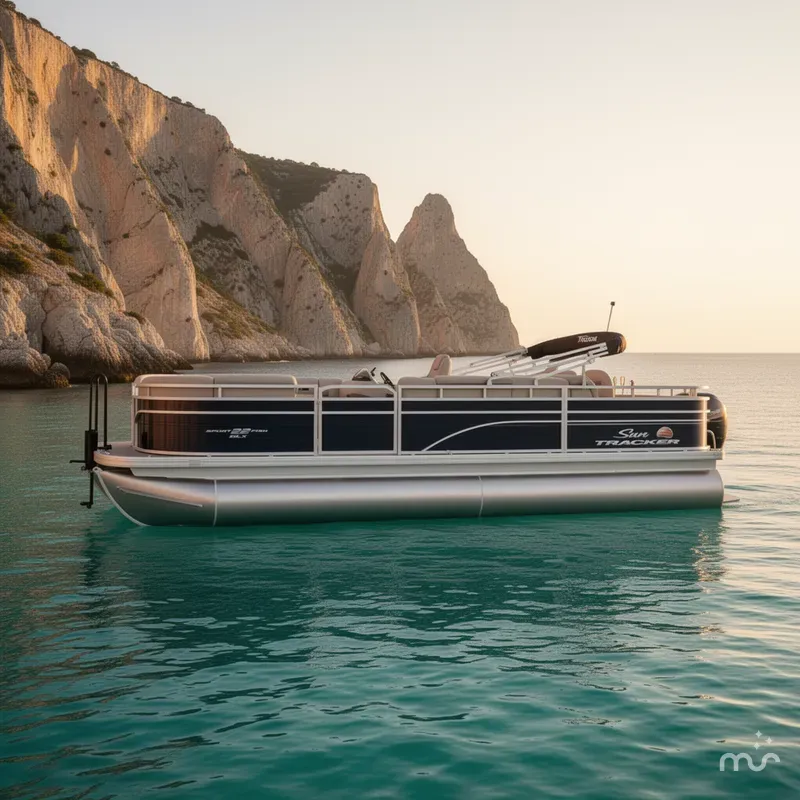 Slide: The Image of Sun Tracker SportFish 22 DLX 2024 - 2