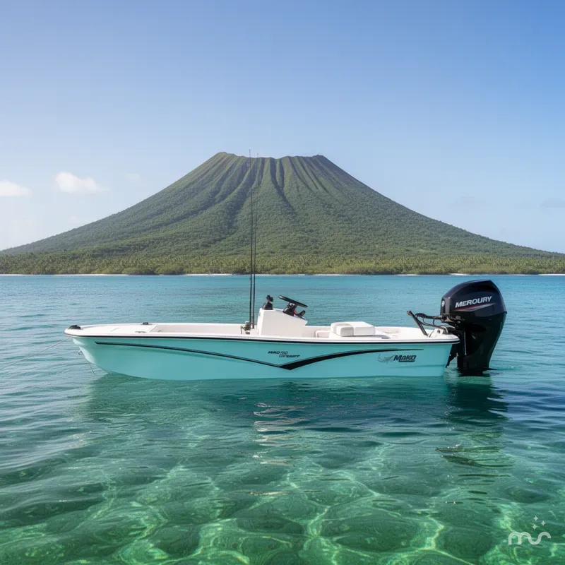 Slide: The Image of Mako Pro Skiff 13 CC 2024 - 2