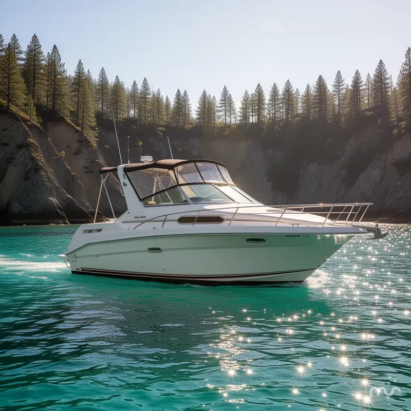 Slide: The Image of Sea Ray Sundancer 1990 - 2